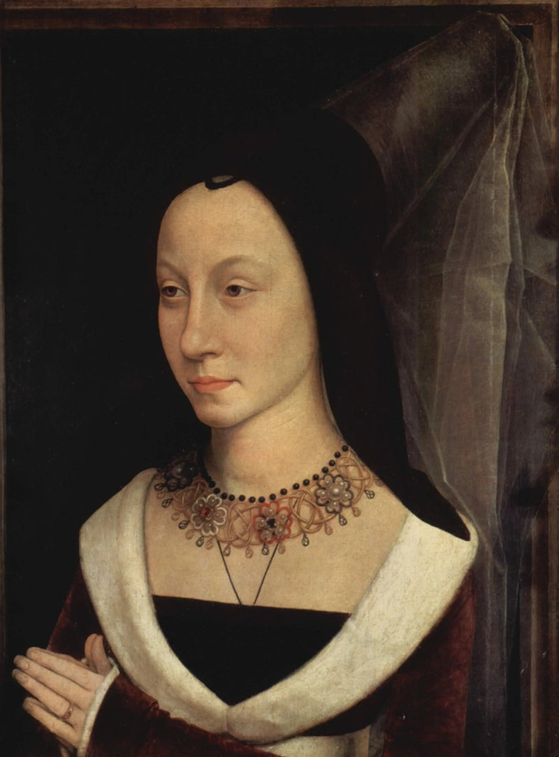 Portret van Maria Portinari - Hans Memling