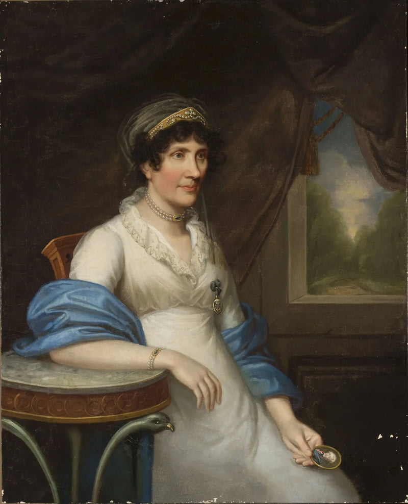 Portret van Marianna Dembińska née Moszyńska. - Joseph Karl Stieler