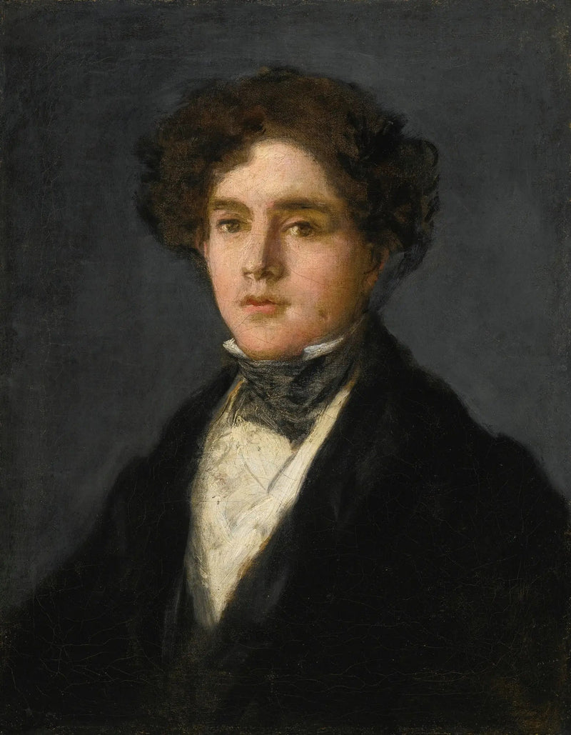 Portret van Mariano Goya, kleinzoon van de kunstenaar - Francisco de Goya