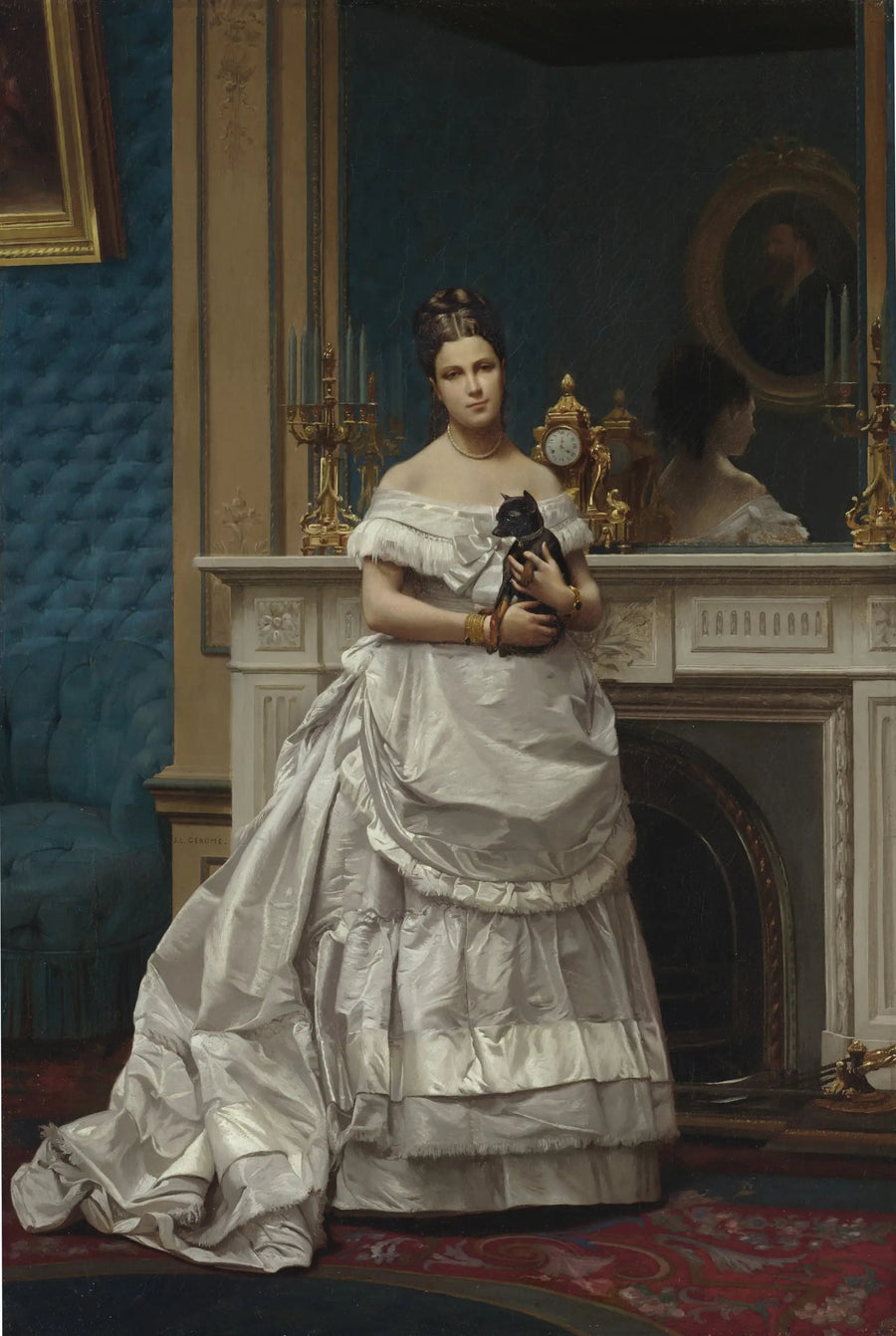 Portret van Marie Gérôme - Jean-Léon Gérôme