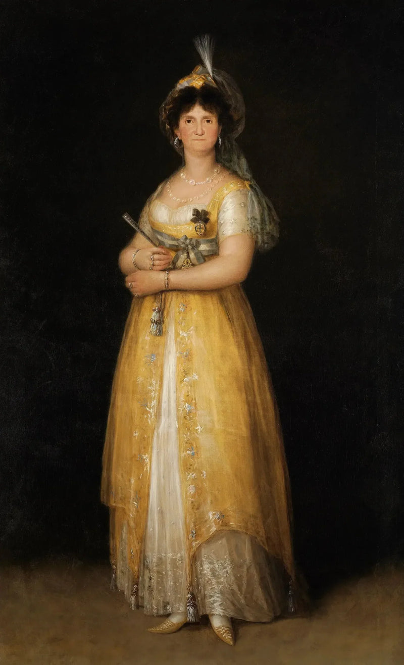 Portret van Marie-Louise van Parma - Francisco de Goya