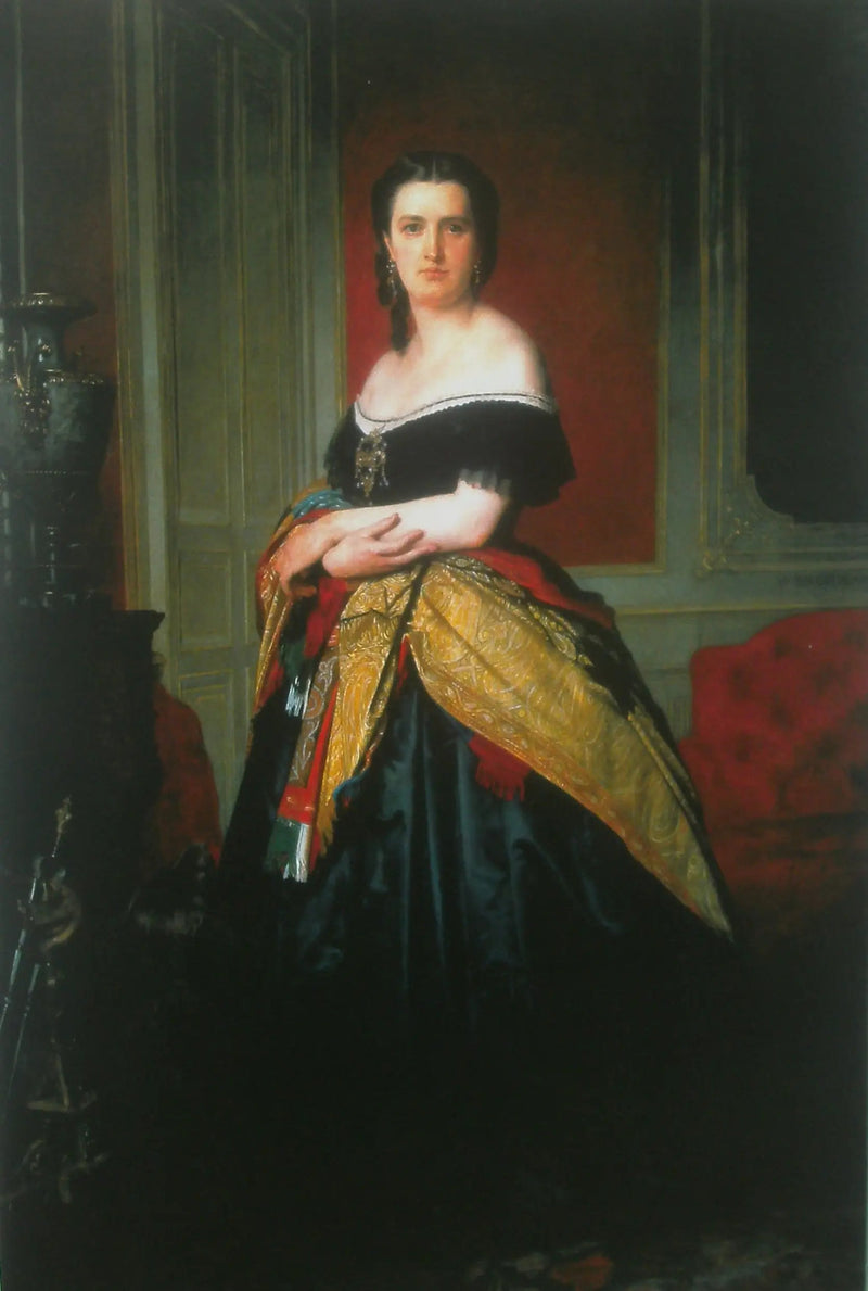 Portret van Marie-Thérèse Bartholoni - Bouguereau