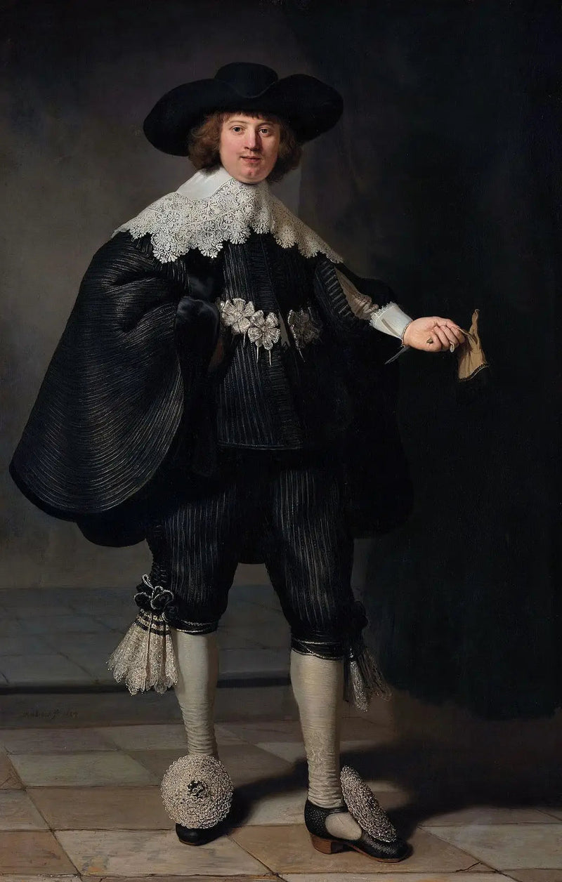 Portret van Marten Soolmans - Rembrandt