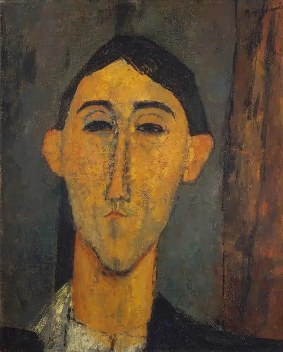 Portret van Mateo Ruiz de Alegría - Amedeo Modigliani