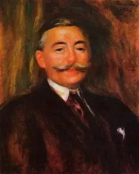 Portret van Maurice Gangnat - Pierre-Auguste Renoir