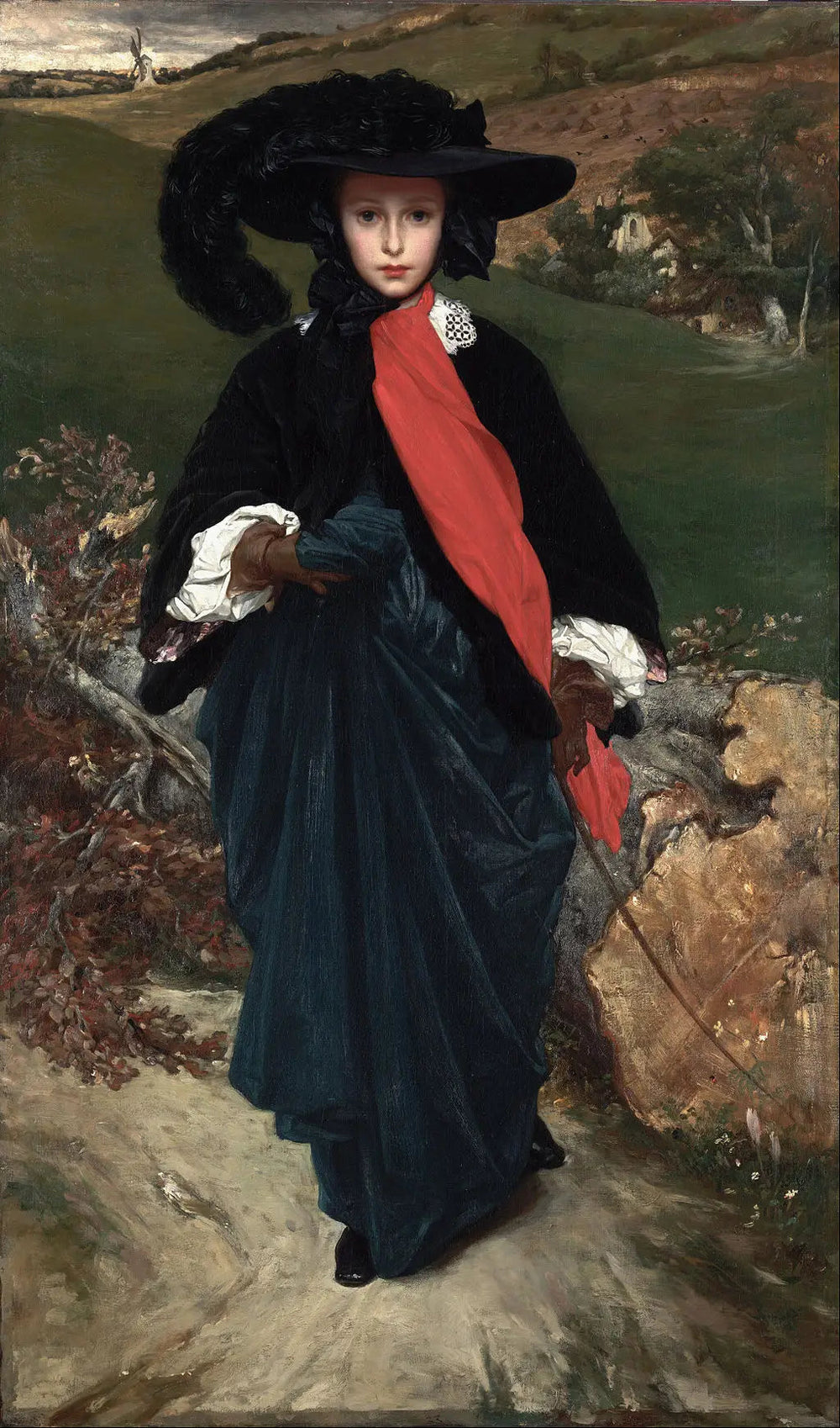 Portrait de May Sartoris - Frederic Leighton - Alpha Reproduction