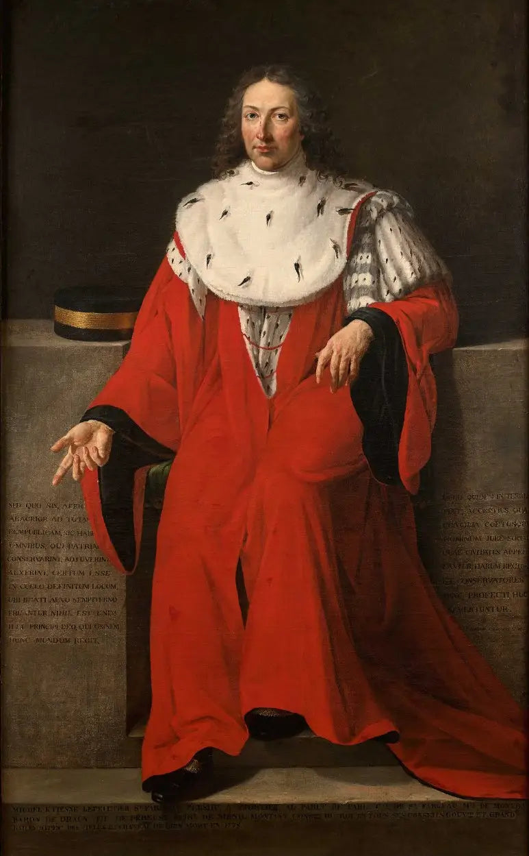 Portret van Michel Etienne Le Peletier de Saint-Fargeau - Marie-Guillemine Benoist