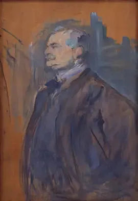 Portret van Michel Manzi - Henri de Toulouse-Lautrec