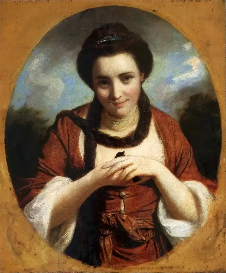Portret van Miss Nelly O'Brien met een vogel. - Joshua Reynolds

Source:
Portrait de Miss Nelly O'Brien avec un oiseau. - Joshua Reynolds
