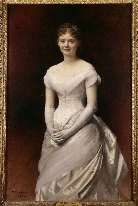 Portret van Meisje Denouille - Léon Bonnat