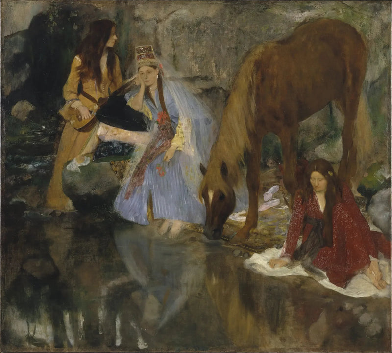 Portret van Mlle Fiocre in de ballet 