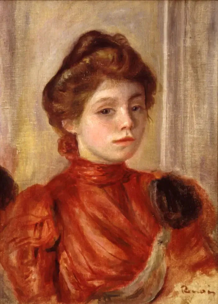 Portret van Mevrouw Lerolle - Pierre-Auguste Renoir