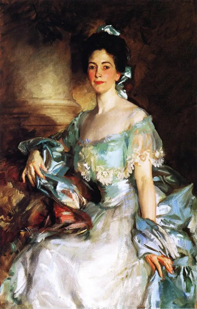 Portret van mevrouw A. Lawrence Rotch - John Singer Sargent
