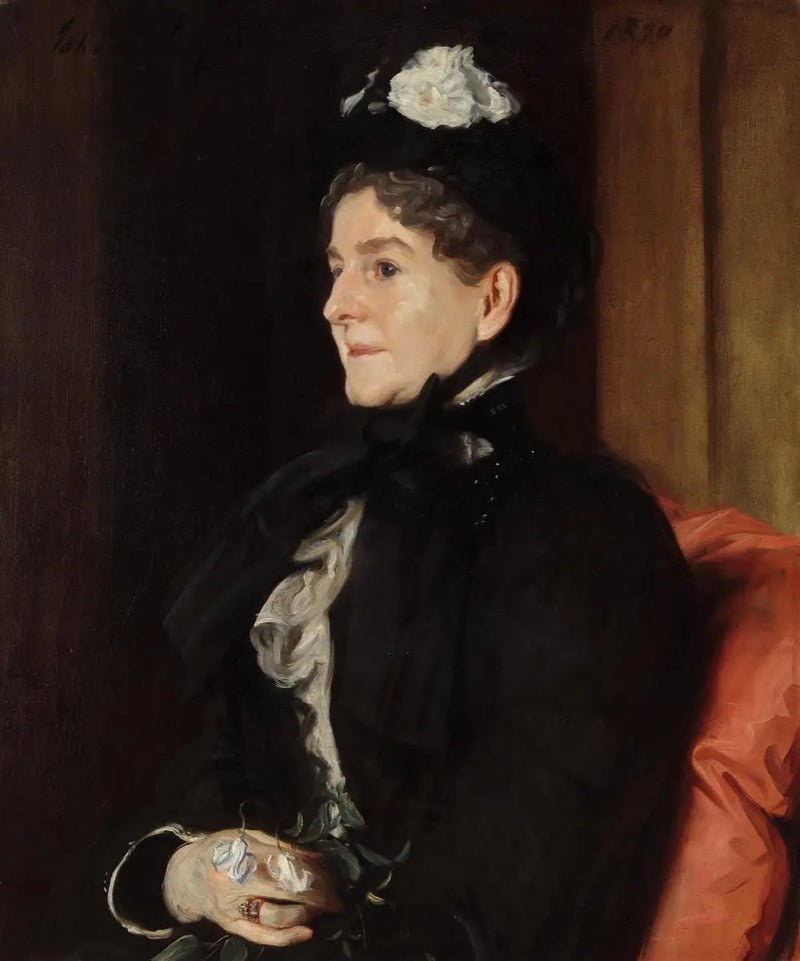 Portret van mevrouw Alexander H. Bullock - John Singer Sargent