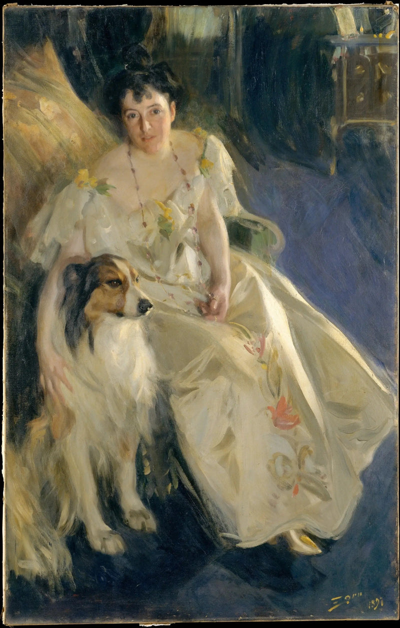 Portret van mevrouw Bacon - Anders Zorn

Source:
Portrait de Mme Bacon - Anders Zorn