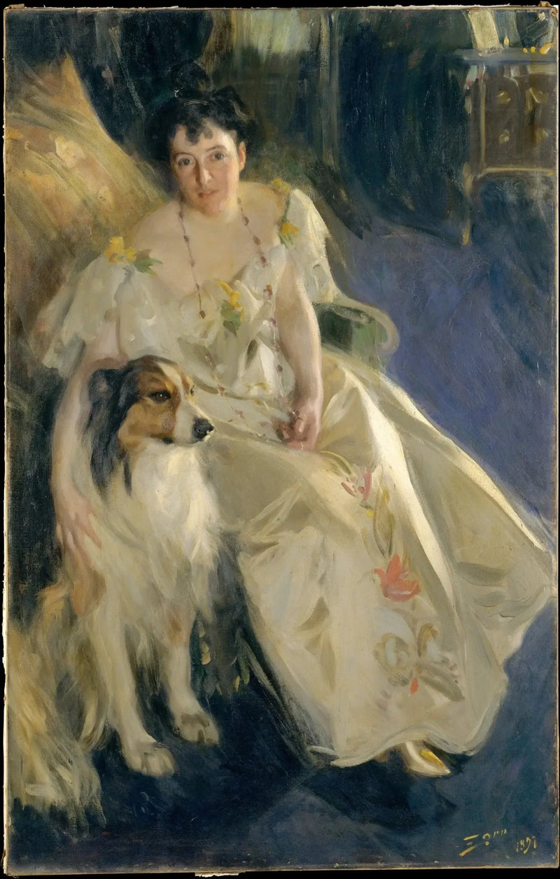 Portret van mevrouw Bacon - Anders Zorn

Source:
Portrait de Mme Bacon - Anders Zorn