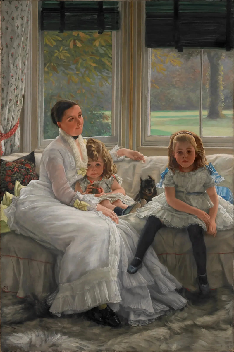 Portret van mevrouw Catherine Smith Gill en twee van haar kinderen - James Tissot

Source:
Portrait de Mme Catherine Smith Gill et de deux de ses enfants - James Tissot