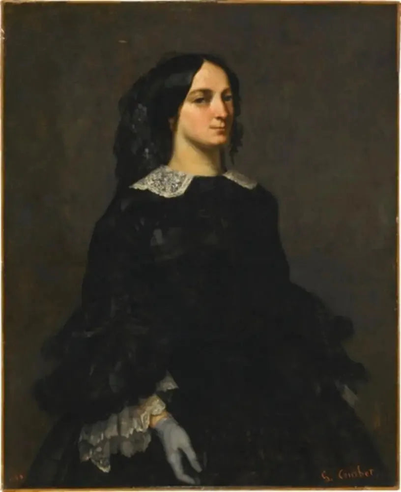 Portret van mevrouw Charles Maquet - Gustave Courbet