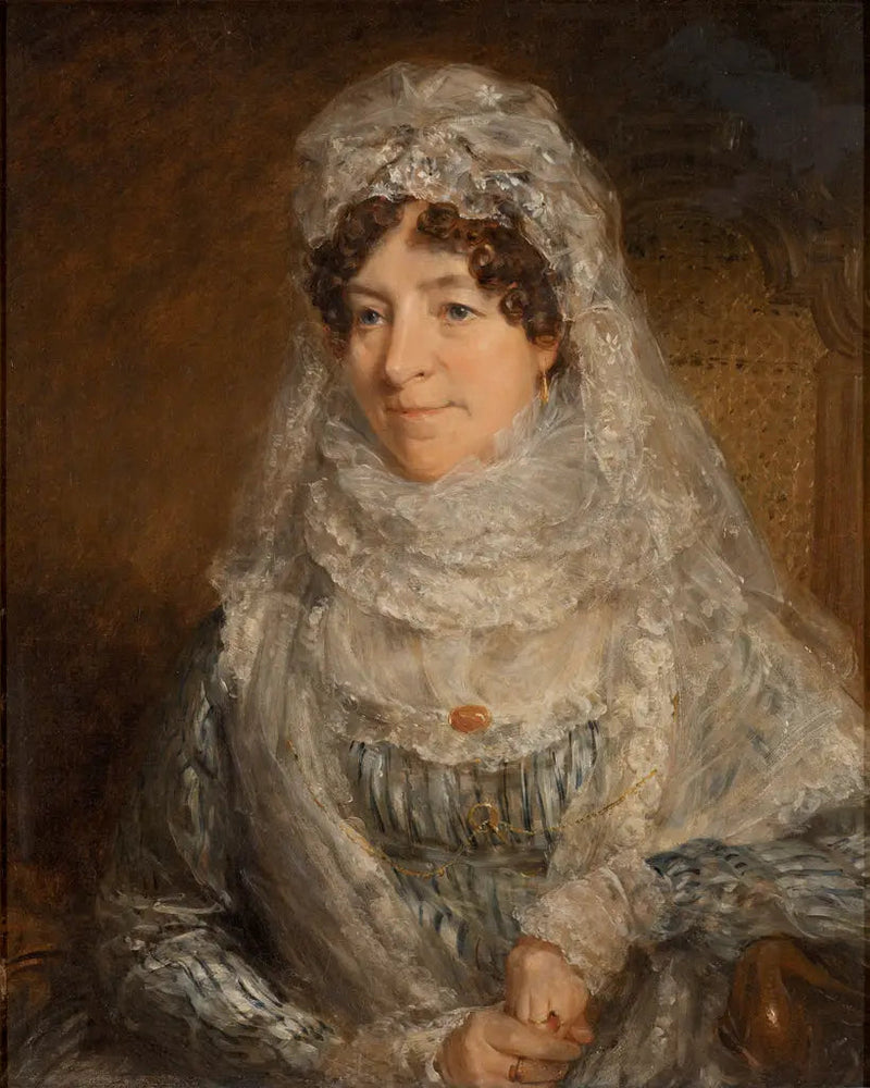 Portret van mevrouw Edwards - John Constable