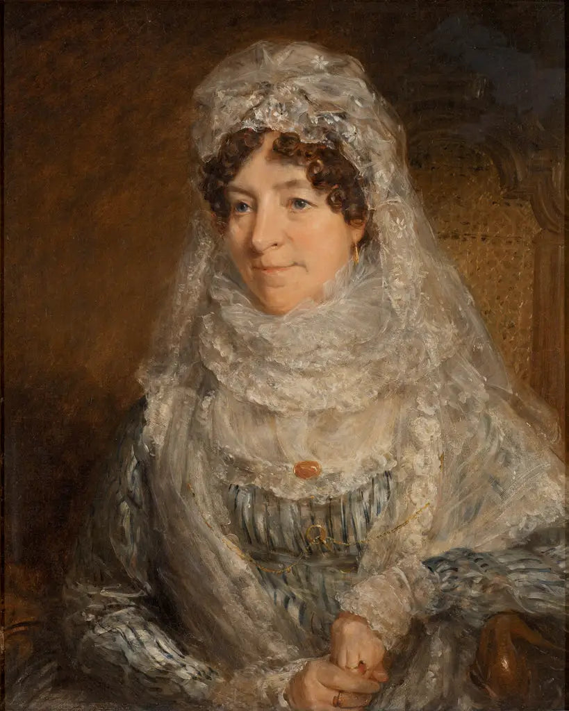 Portret van mevrouw Edwards - John Constable