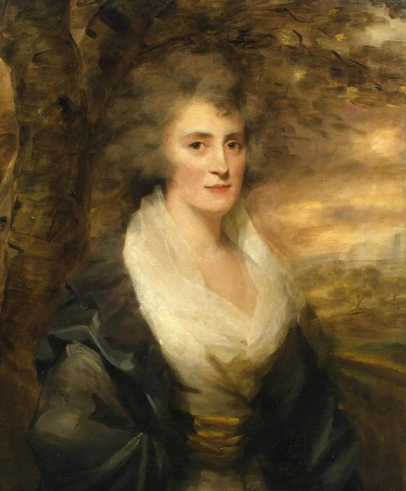 Portret van mevrouw Eleanor Bethune (1766-1848) - Henry Raeburn