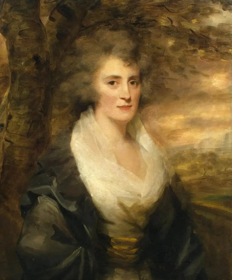 Portret van mevrouw Eleanor Bethune (1766-1848) - Henry Raeburn