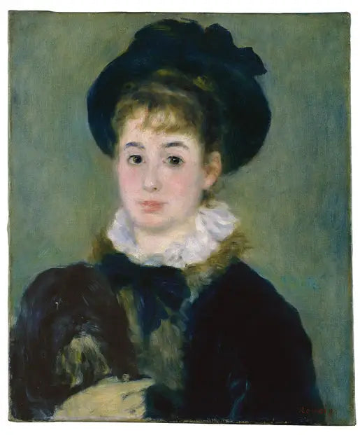 Portret van Mevrouw Henriot - Pierre-Auguste Renoir