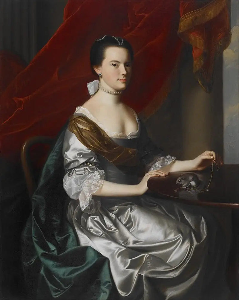 Portret van mevrouw Theodore Atkinson Jr. - John Singleton Copley

Source:
Portrait de Mme Theodore Atkinson Jr. - John Singleton Copley