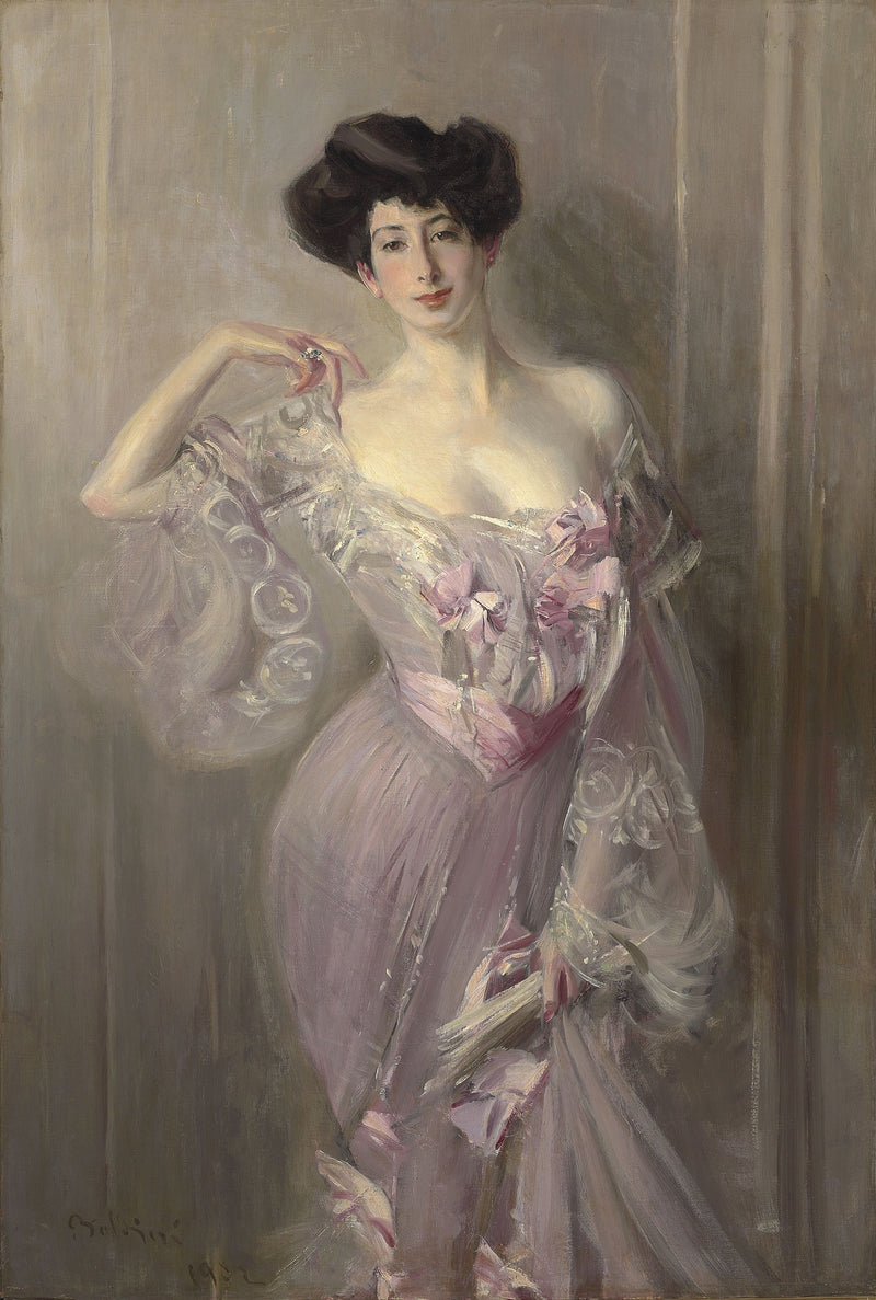 Portret van mevrouw Wertheimer - Giovanni Boldini