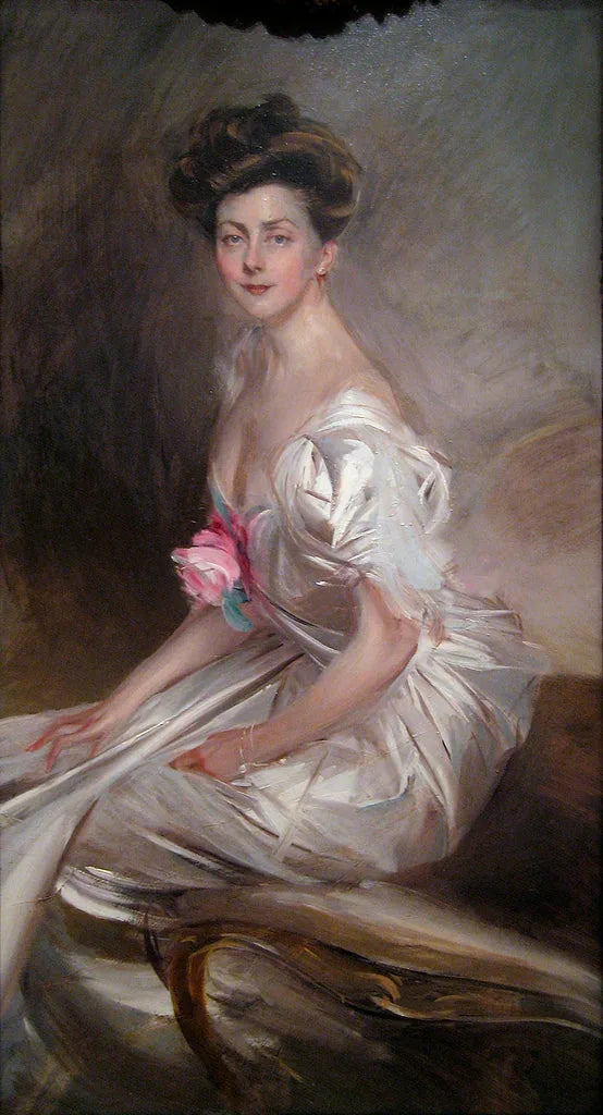 Portret van mevrouw Whitney Warren, Sr. - Giovanni Boldini