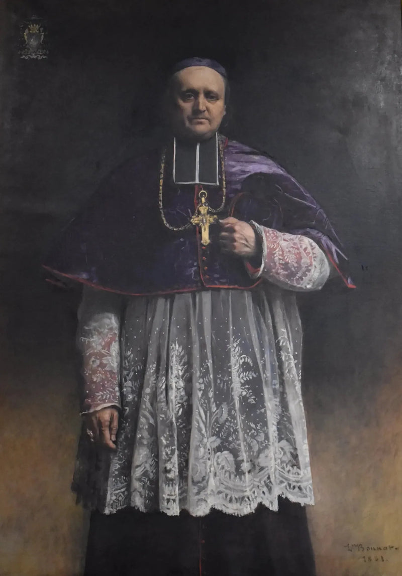 Portret van Monseigneur Félix-Arsène Billard - Léon Bonnat