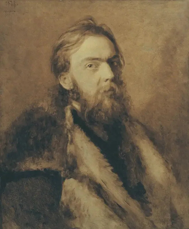 Portret van Mykola Ivanovitch Murashko - Ilya Repin