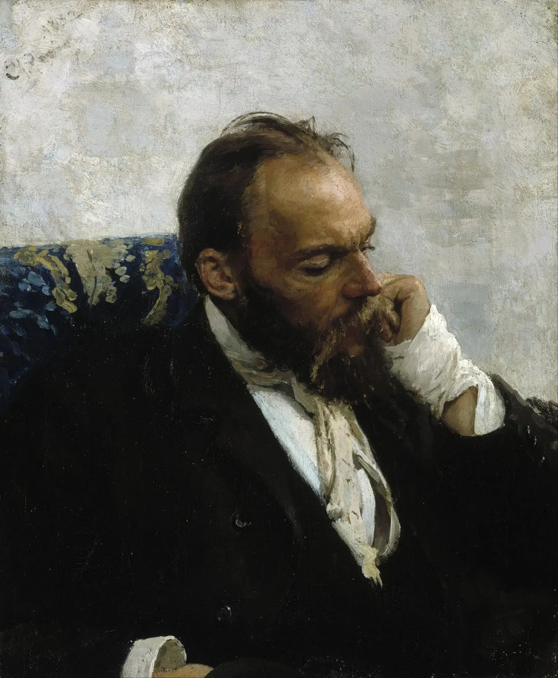Portret van Mykola Murashko - Ilya Repin