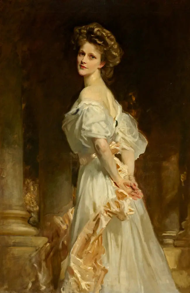 Portret van Nancy Astor - John Singer Sargent