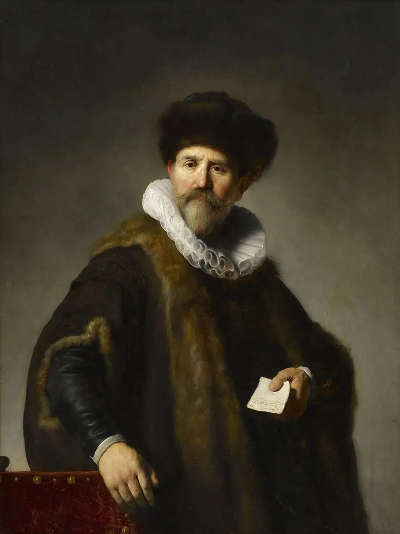 Portret van Nicolaes Ruts - Rembrandt