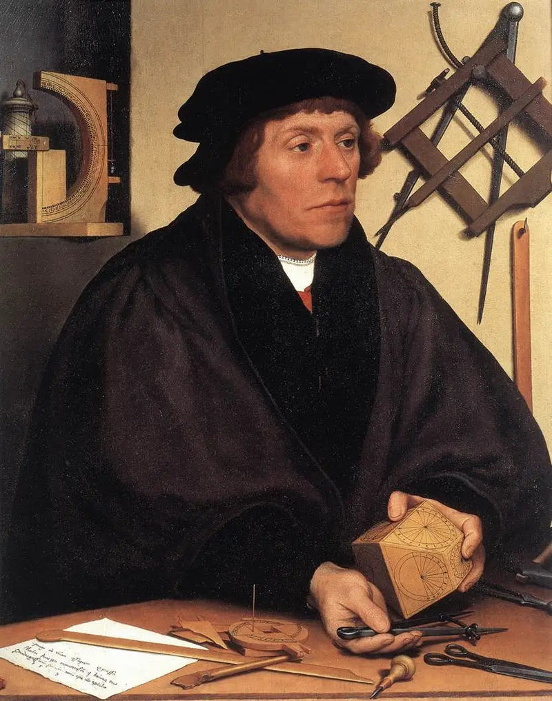 Portret van Nicolas Kratzer - Hans Holbein de Jonge

Source:
Portrait de Nicolas Kratzer - Hans Holbein le Jeune