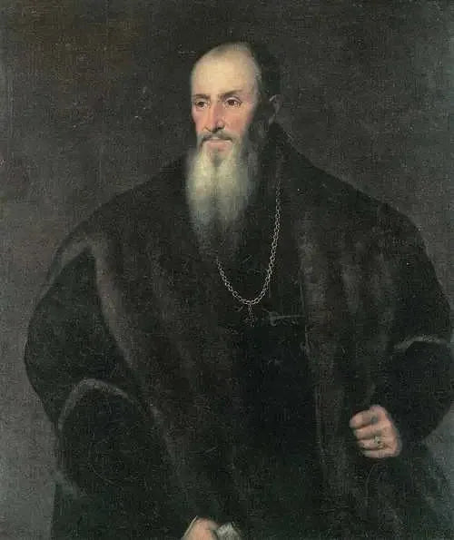 Portret van Nicolas Perrenot de Granvelle - Titian