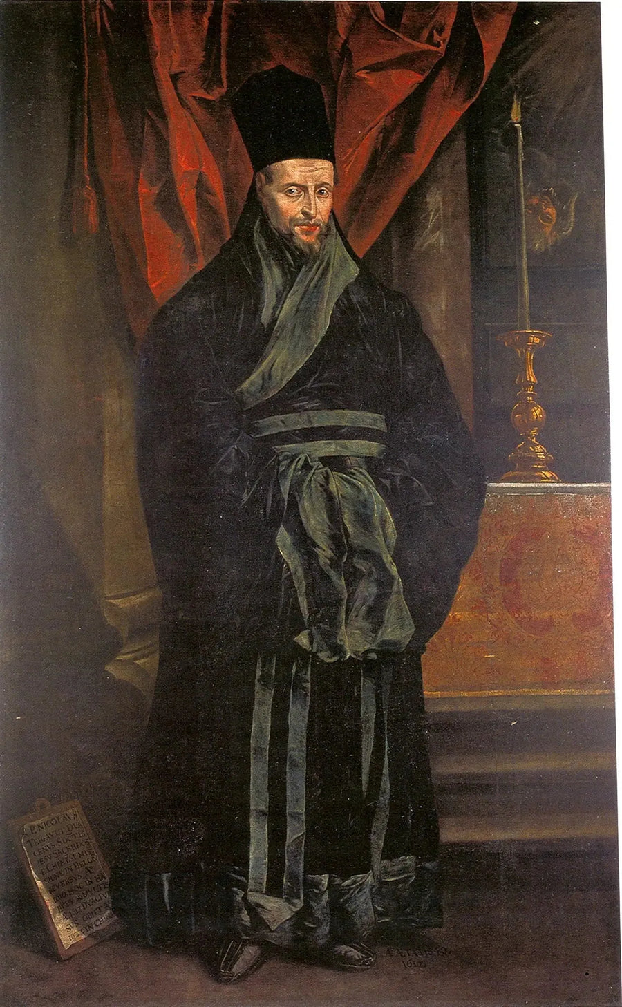 Portret van Nicolas Trigault - Peter Paul Rubens