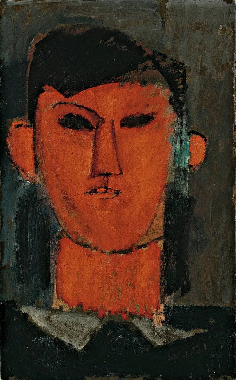 Portret van Pablo Picasso - Amedeo Modigliani