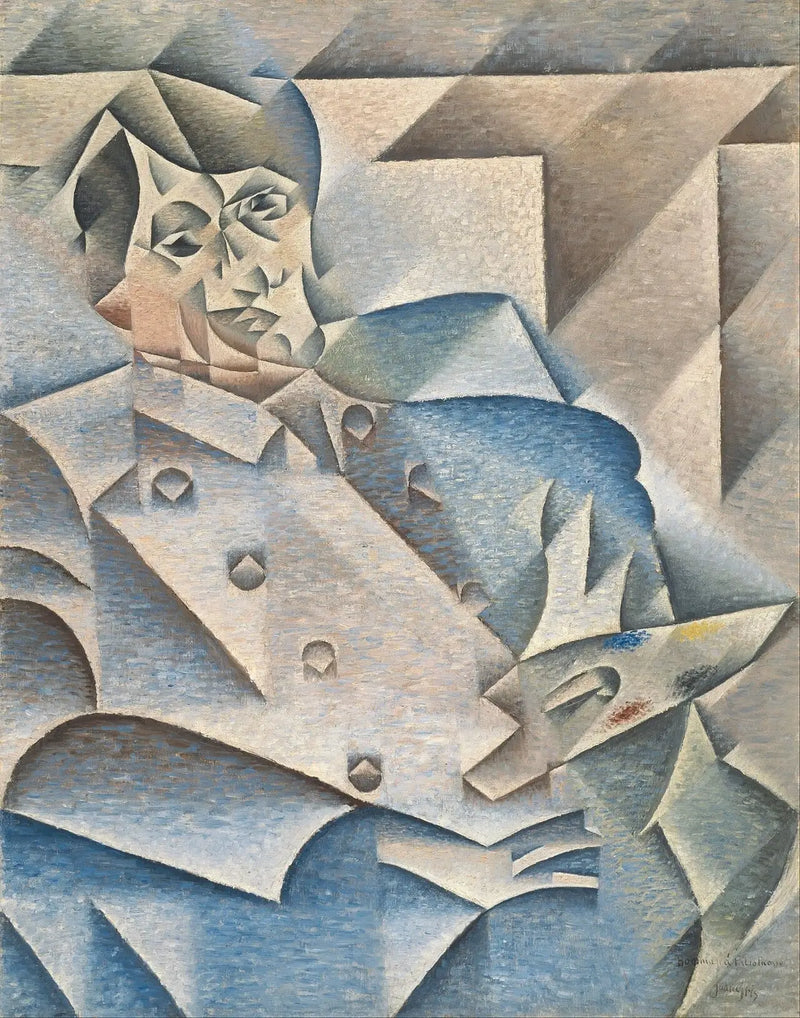 Portret van Pablo Picasso - Juan Gris