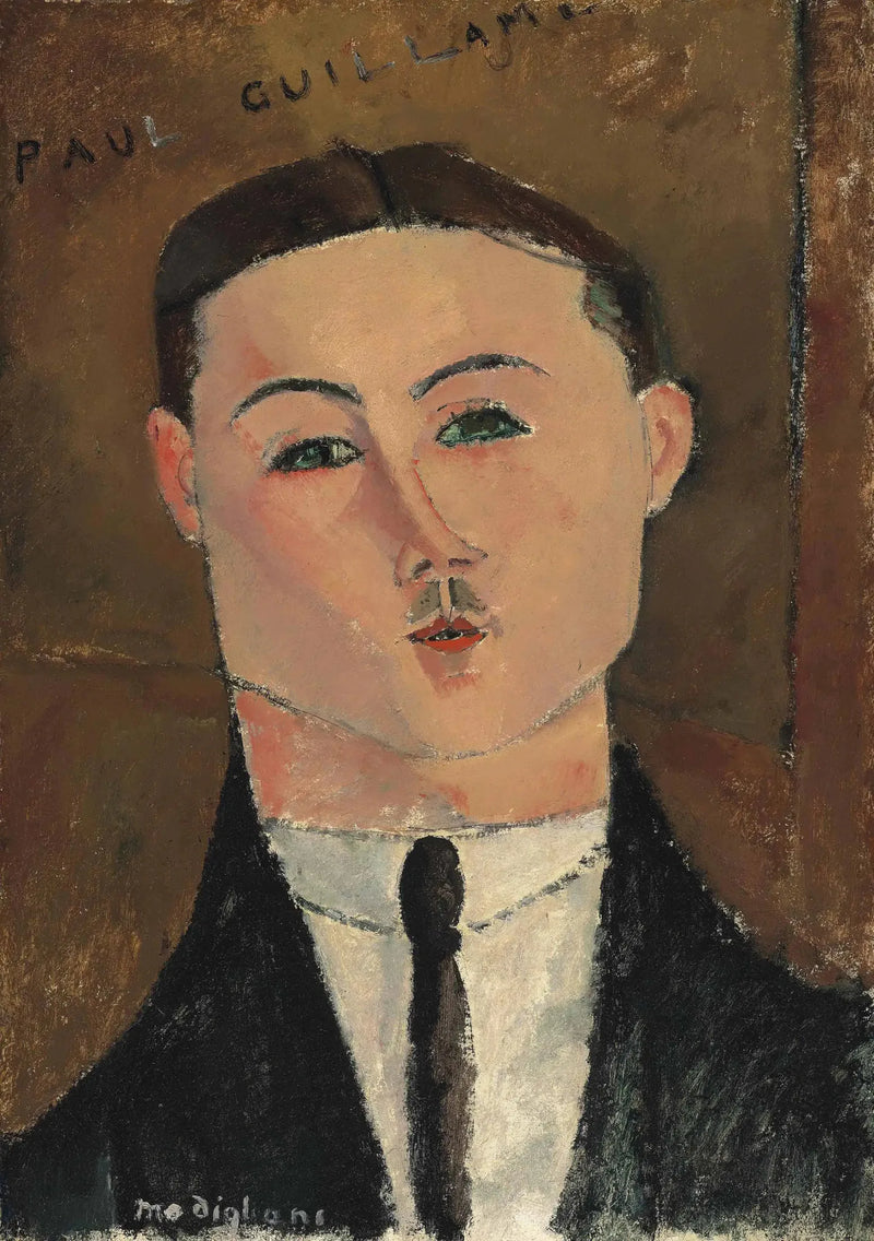 Portret van Paul Guillaume - Amedeo Modigliani