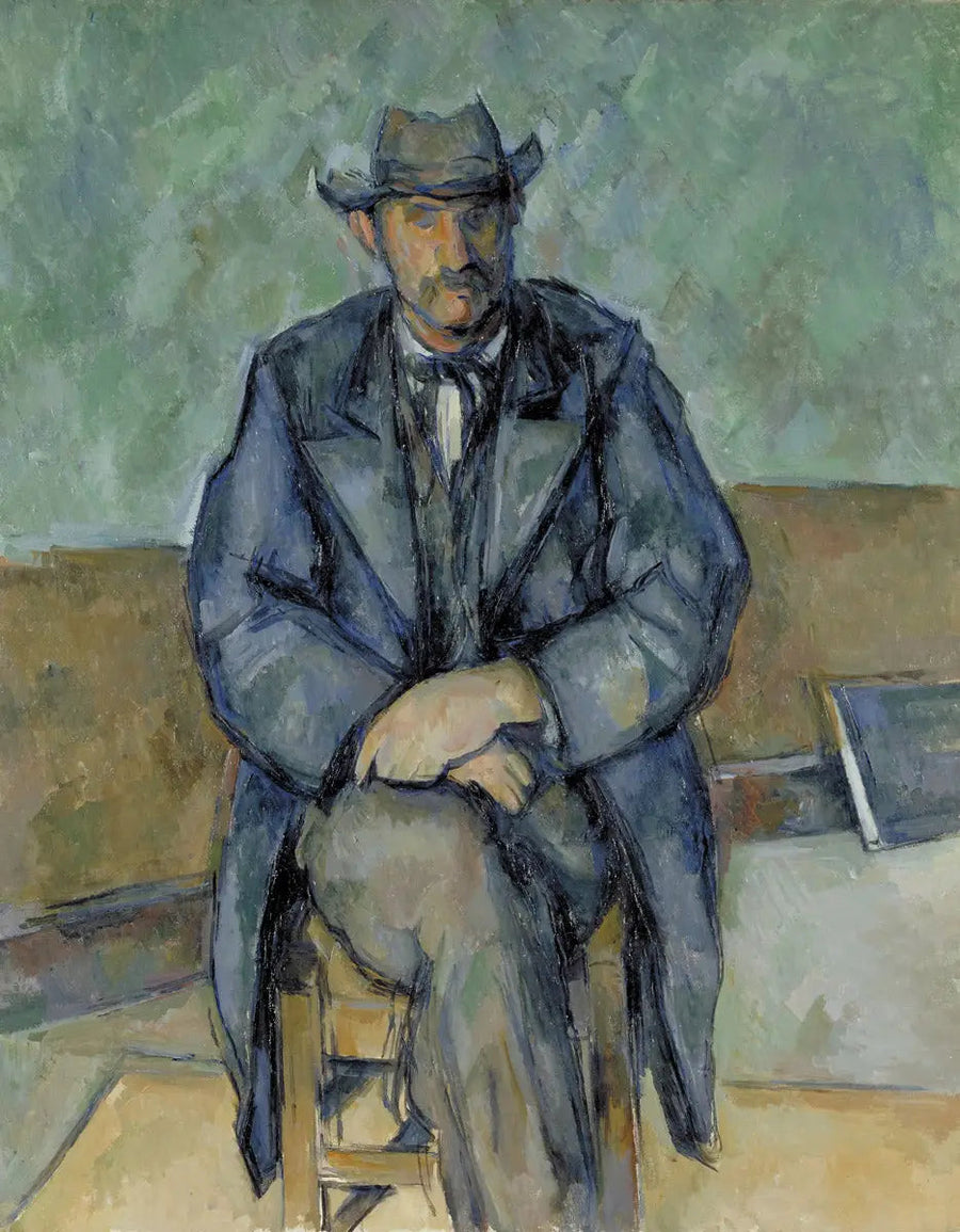 Portret van een boer - Paul Cézanne