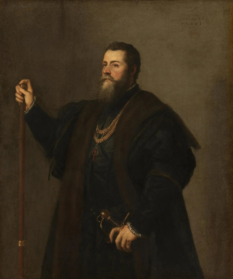 Portret van Pedro Álvarez de Tolède - Titian