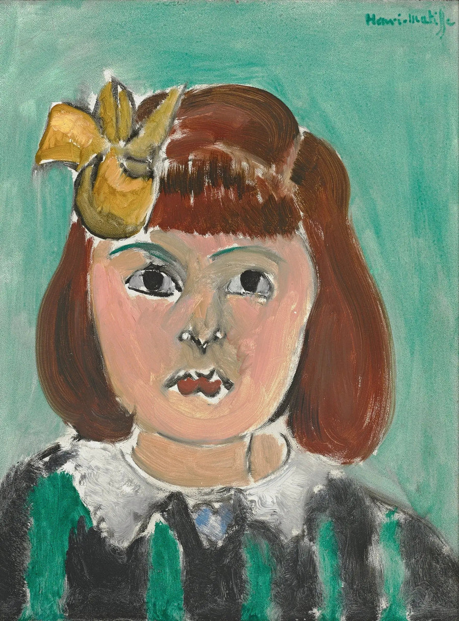 Portret van een klein meisje - Henri Matisse