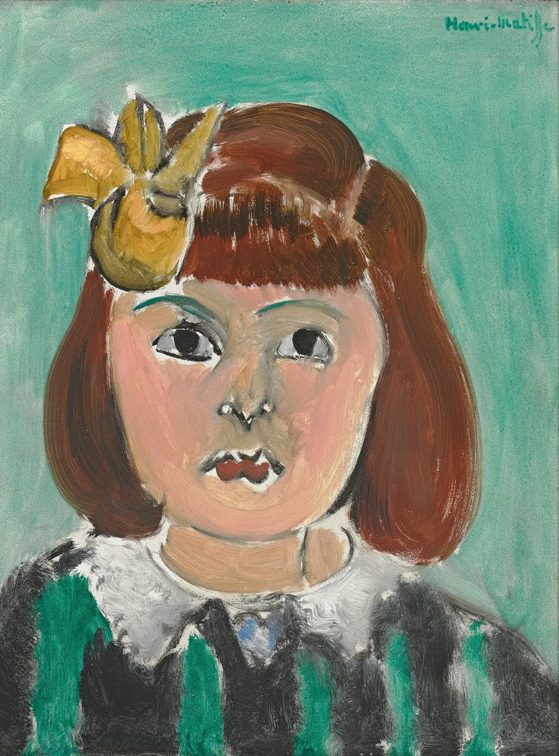 Portret van een klein meisje - Henri Matisse