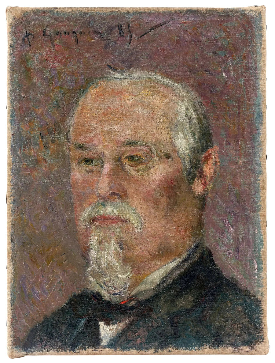 Portret van Philibert Favre - Paul Gauguin
