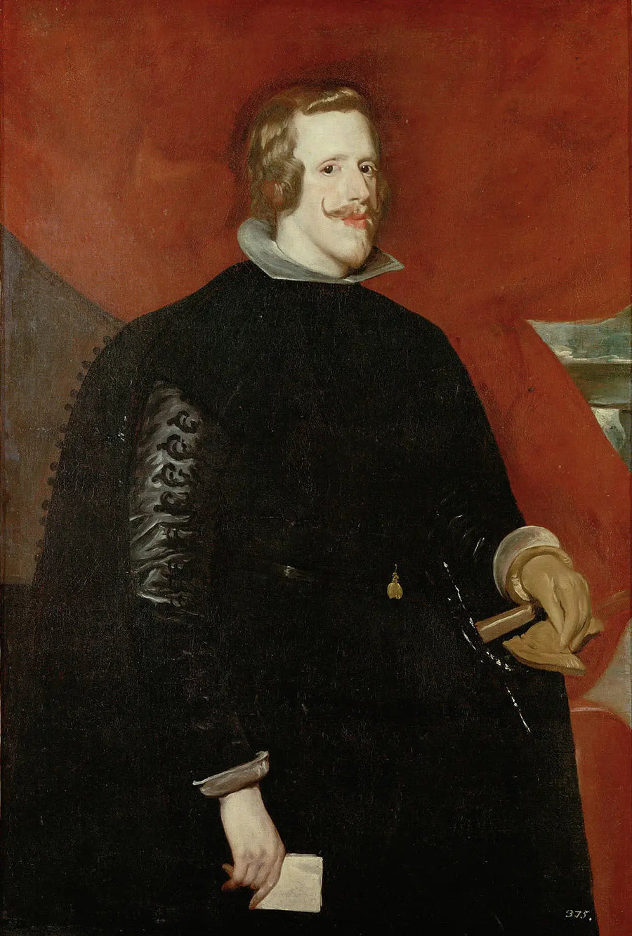 Portret van Filips IV van Spanje, in drie kwart - Diego Velázquez