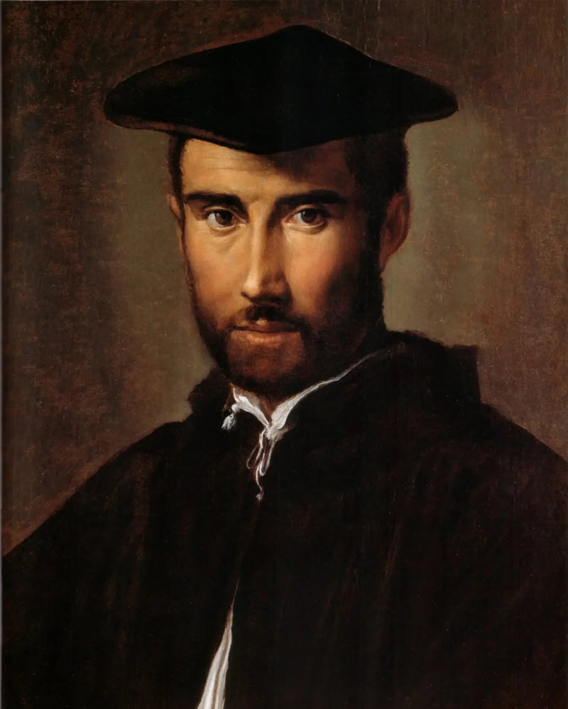Portret van Pianerlotto - Parmigianino