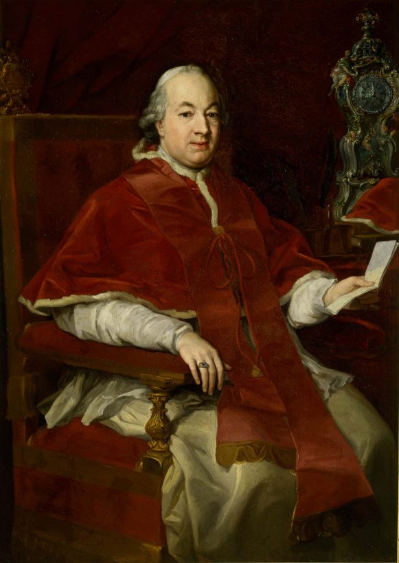 Portret van Pie VI (Braschi, 1775-1799) - Pompeo Batoni