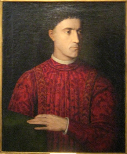Portret van Piero de' Medici - Bronzino